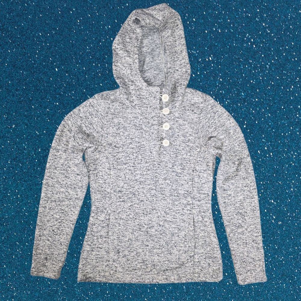 Columbia Darling Days Women's Button-Neck Hooded Sweater